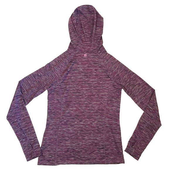 EUC Mountain Warehouse ISOCOOL Hooded Shirt in Heathered Purple Size US6 - Picture 2 of 6